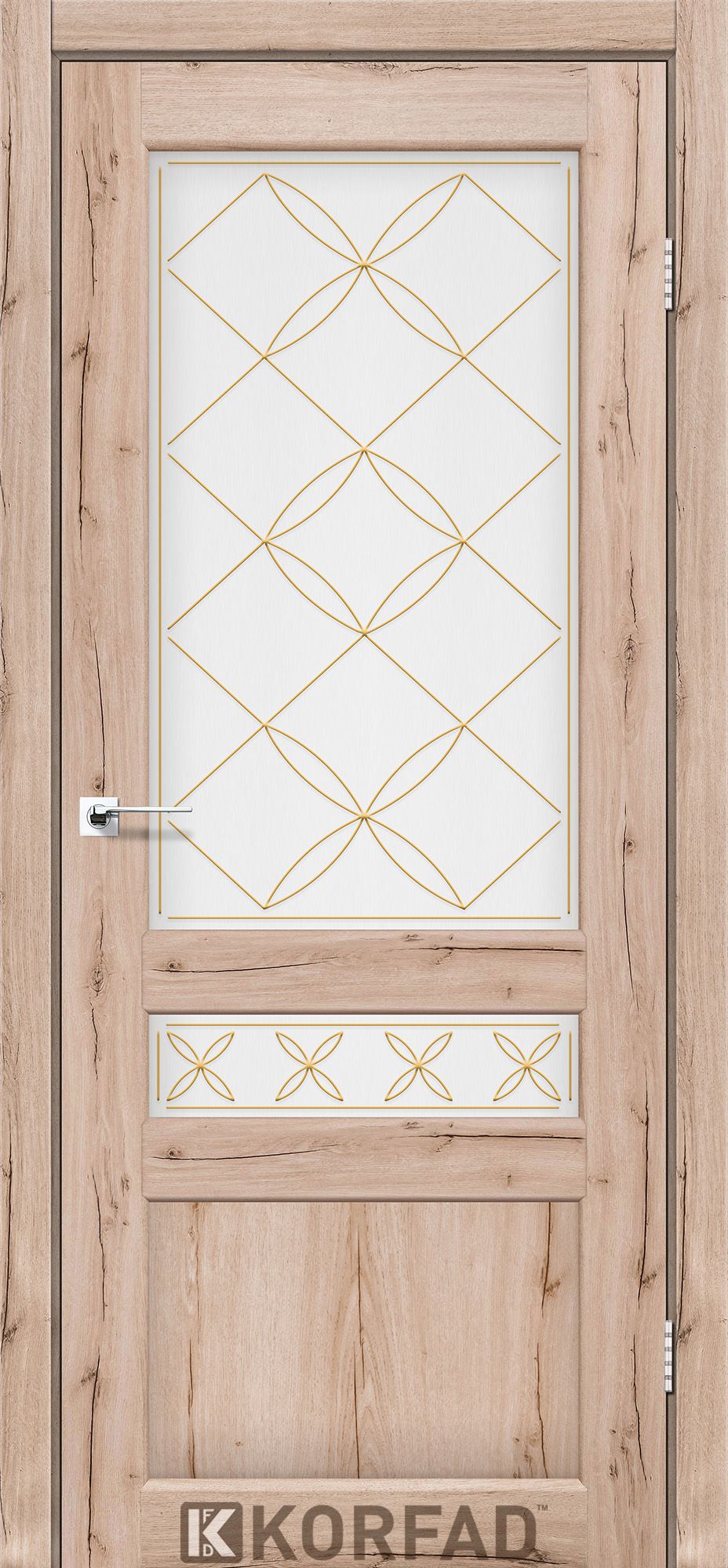Двері Корфад Classico CL-05 зі штапіком - 30