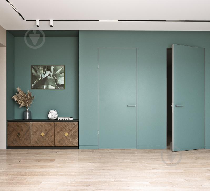 Двері SecretDoors Light грунт | Прихований короб “Універсальний” 45мм (алюмінієве полотно) - 3