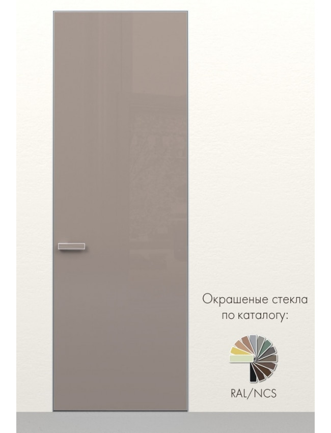 Двері SecretDoors шпон | Алюмінієвий короб Універсал 45мм (алюмінієві полотна) - 6