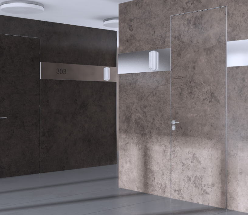 Двері SecretDoors алюмінієвий короб Стандарт 40мм (щитові полотна) - 2