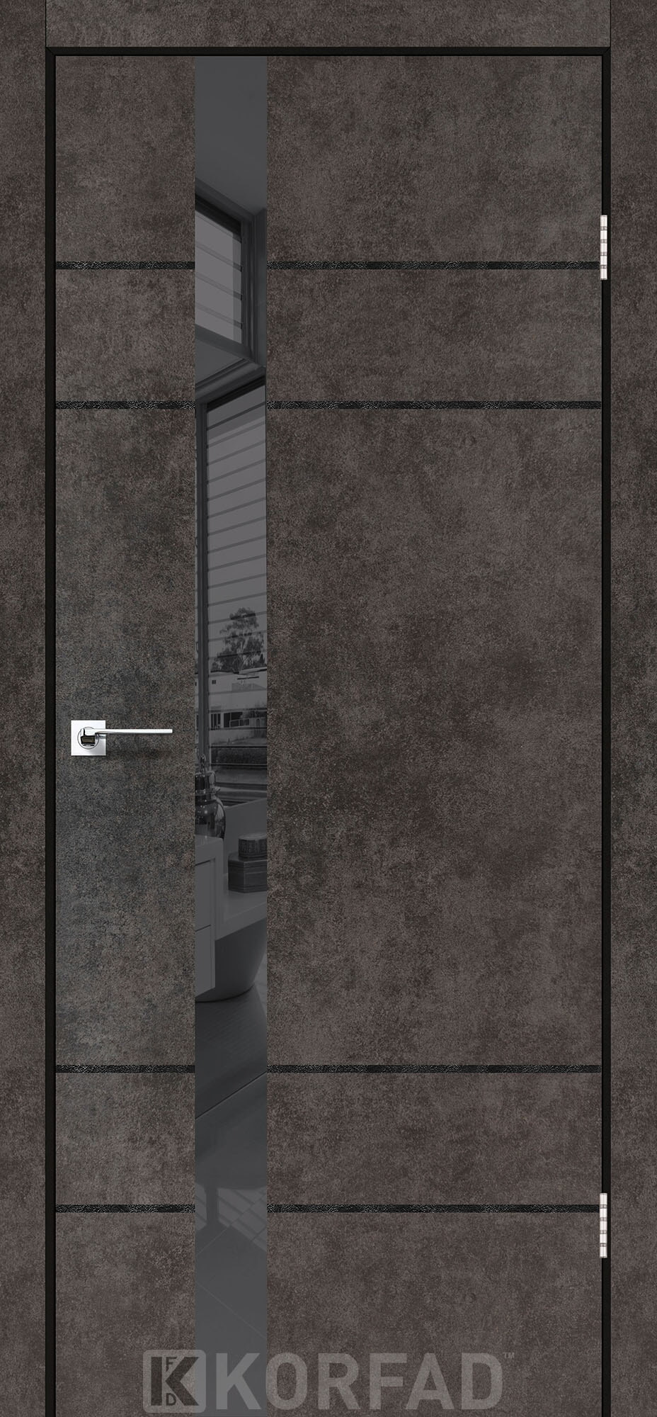 Двері Korfad GLASS Loft Plato GLP-07 - 2