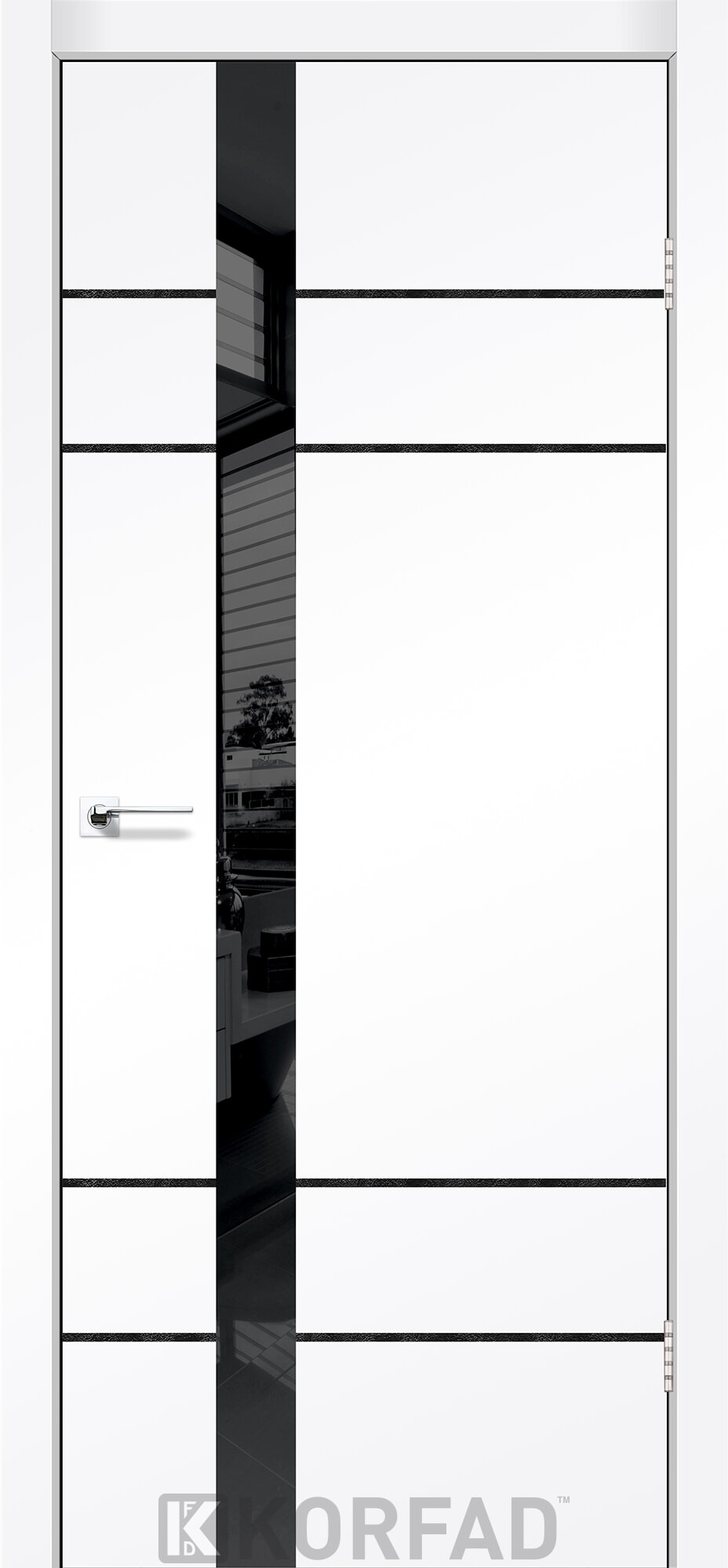 Двері Korfad GLASS Loft Plato GLP-07 - 4