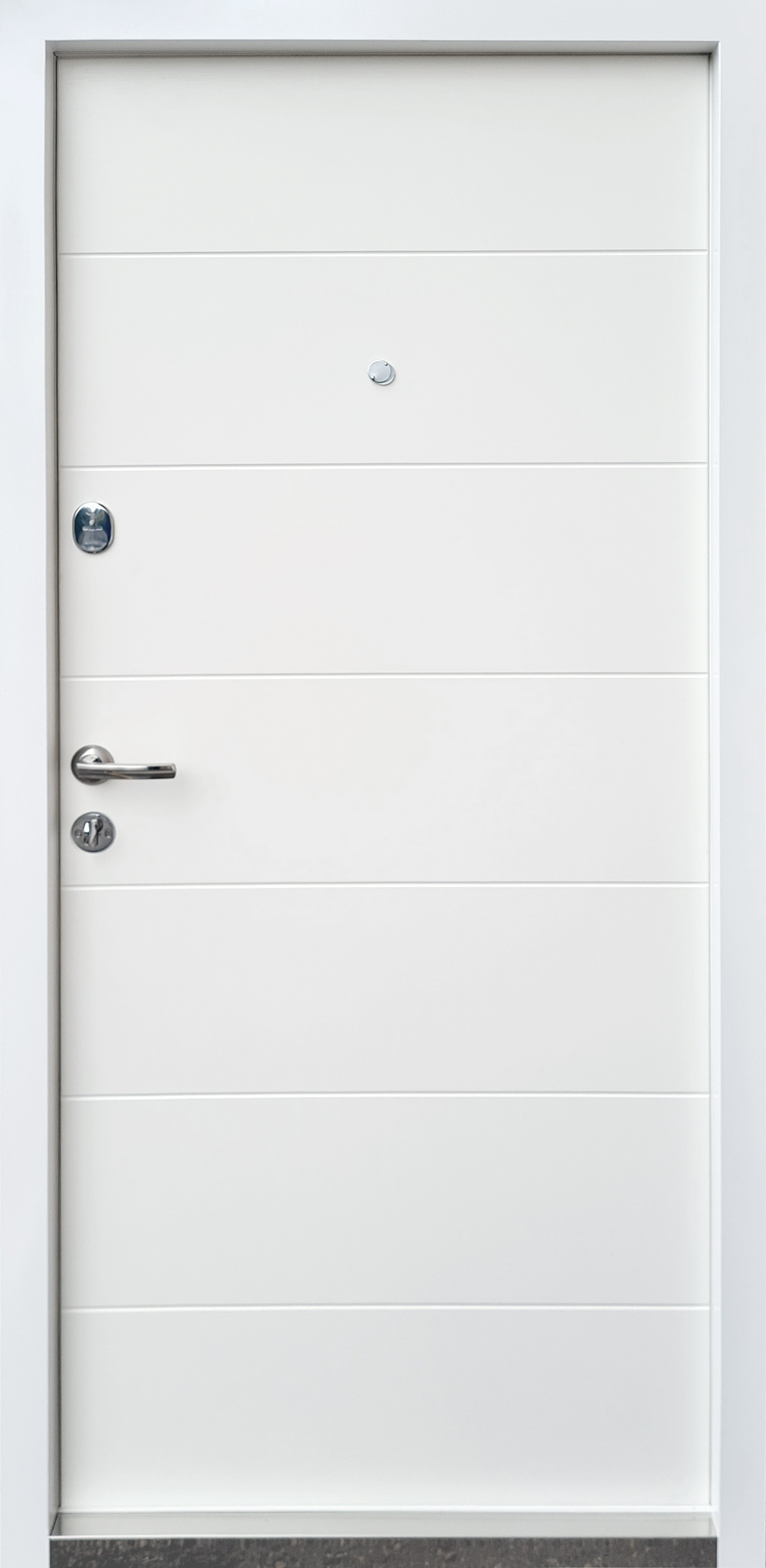Вхідні двері Qdoors Преміум Горизонталь (біла коробка) - 1
