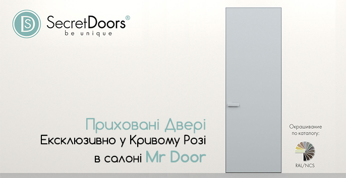 Приховані двері Secret Doors ексклюзивно у Кривому Розі