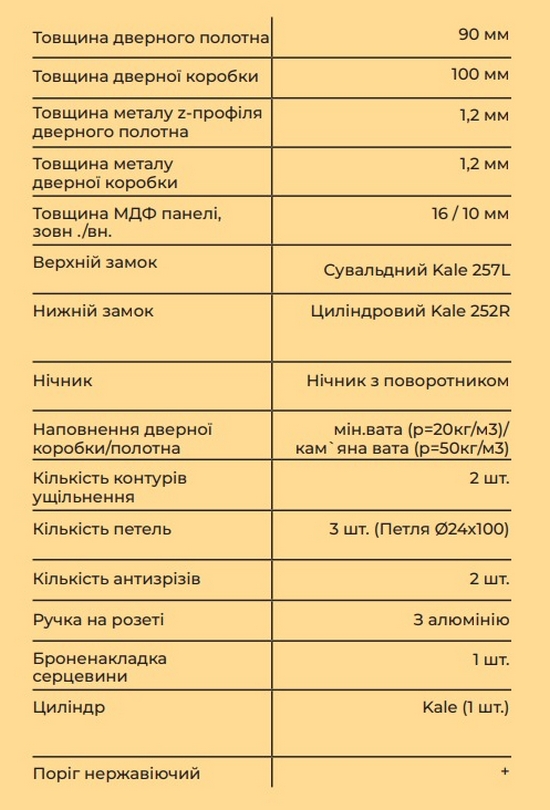 Вхідні двері MAGDA тип 2 модель MG 332 - 2