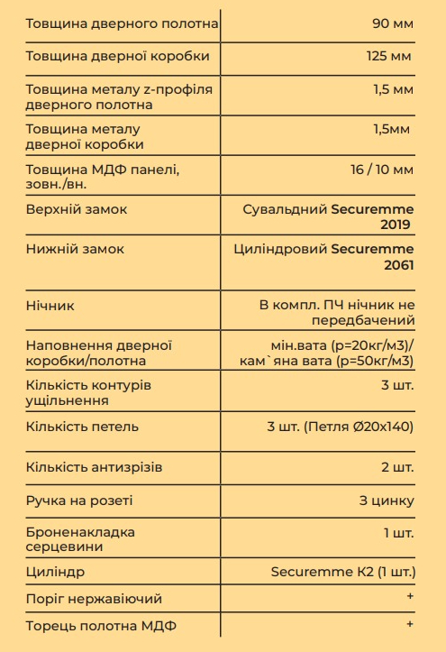 Вхідні двері MAGDA тип 3 модель MG 600 / MG 608 - 2