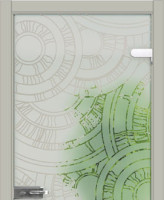 Скляні міжкімнатні двері