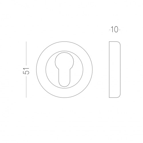 Накладка MBM під циліндр E5a - 1
