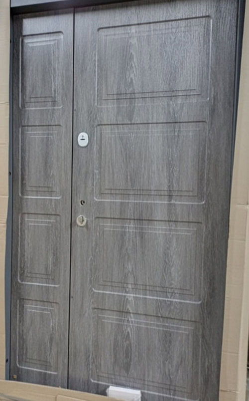 Двері вхідні Портала Street Art1 Metallic grey серія STREET полуторні - 1